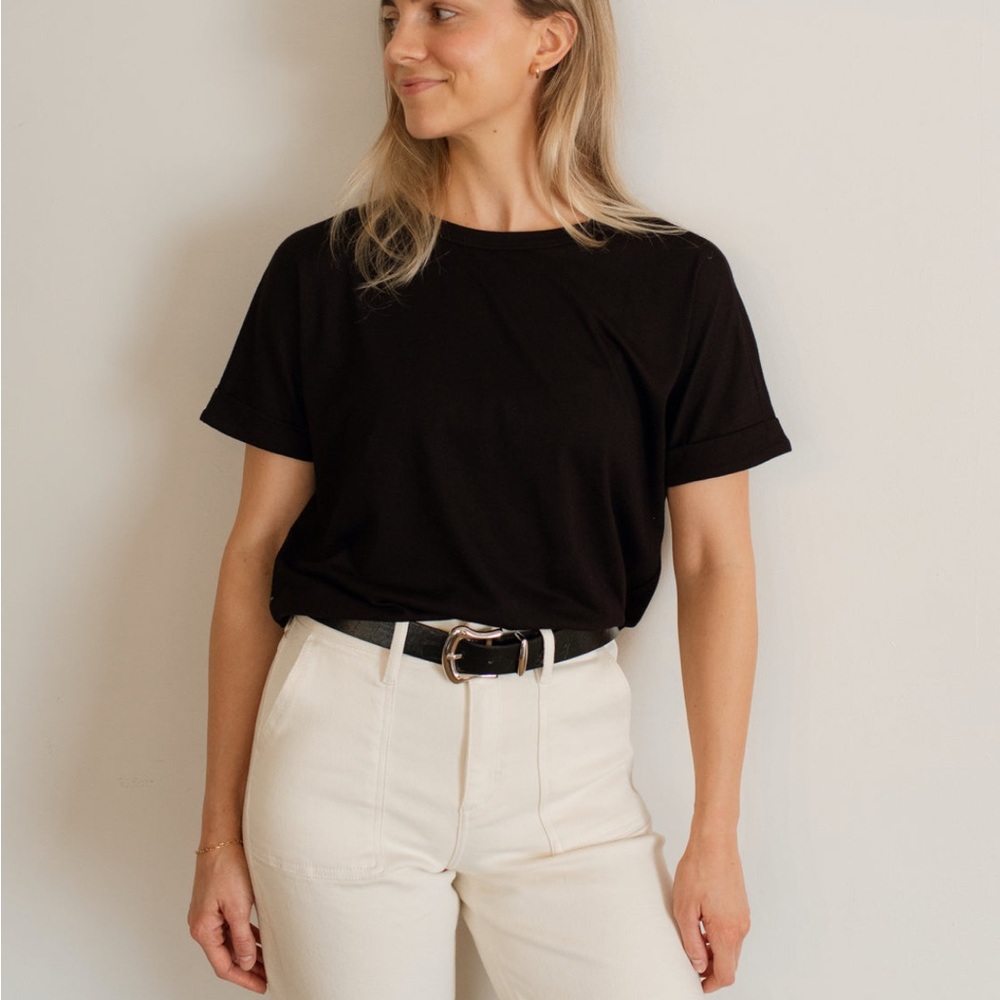 CJLA Black tee